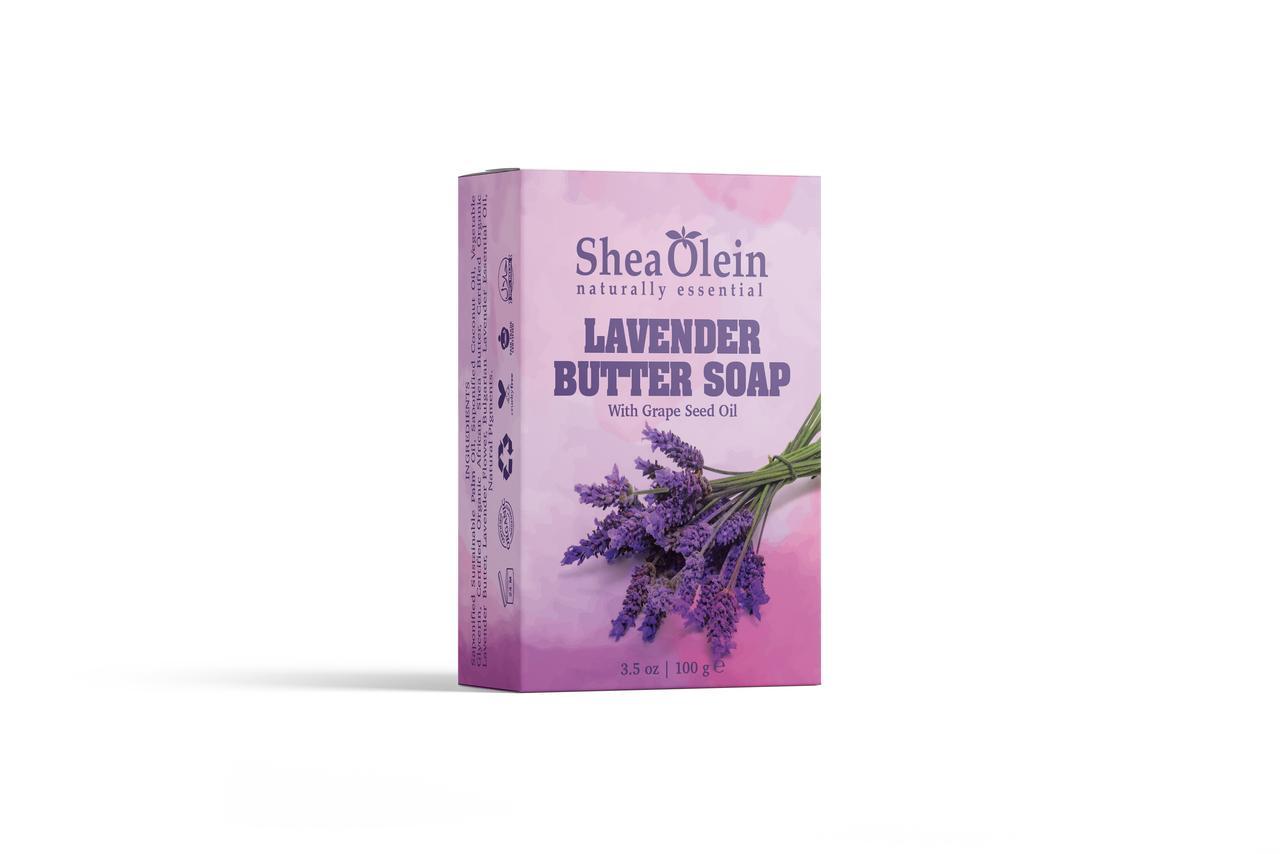 Lavender Butter Soap with Grape Seed Oil 3.5oz