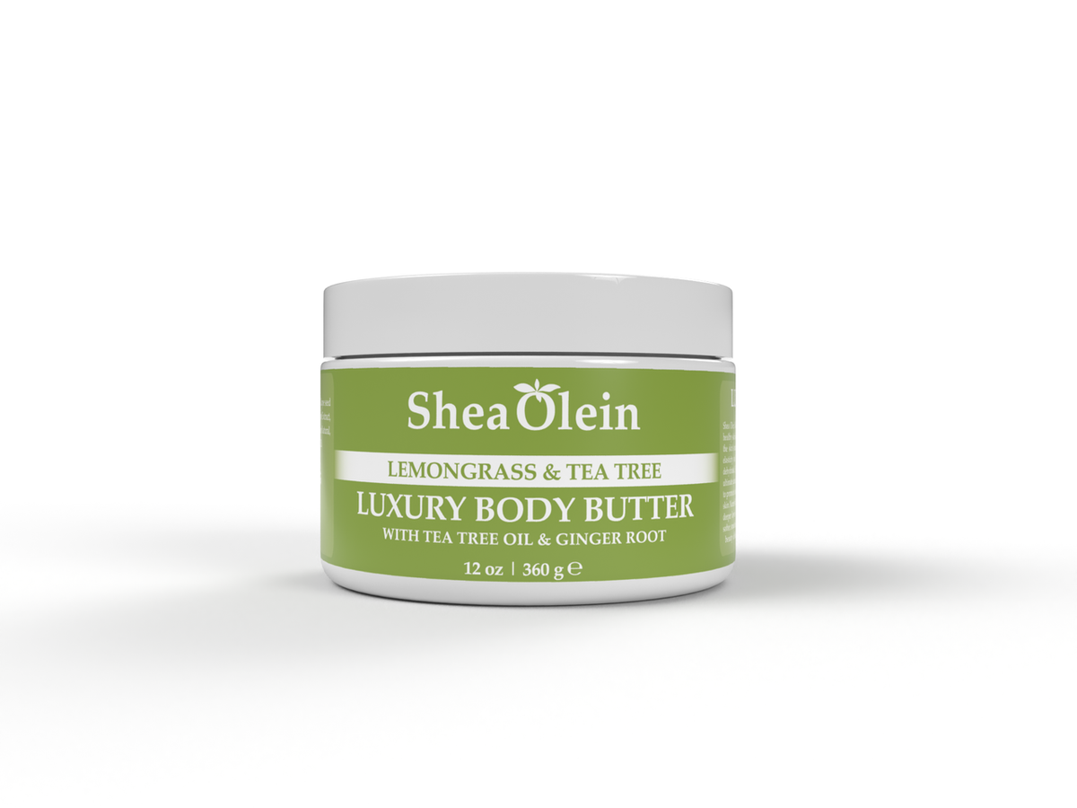 Lemongrass &amp; Tea Tree Luxury Body Butter 12oz