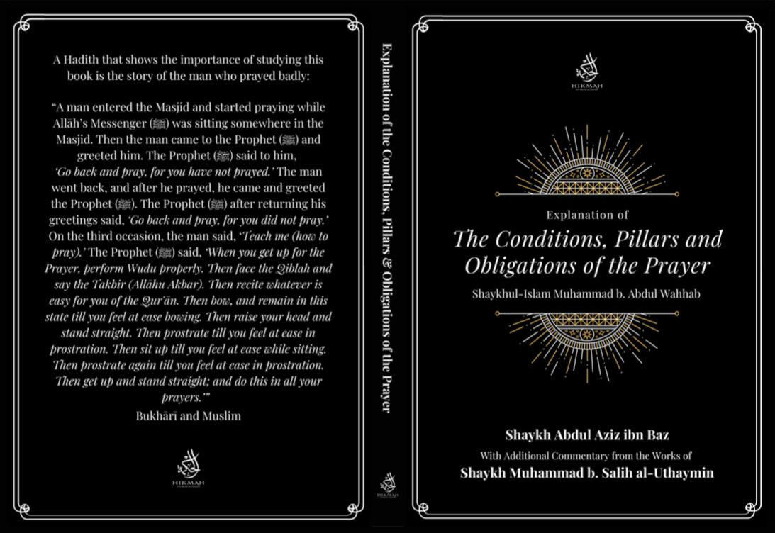 Explanation of The Conditions, Pillars and Obligations of the Prayer
