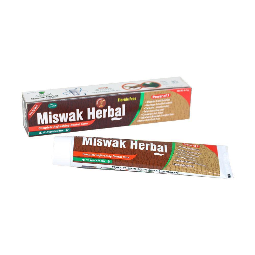 Miswak Herbal Toothpaste with Xylitol by Al-Falah Naturals 6.5oz
