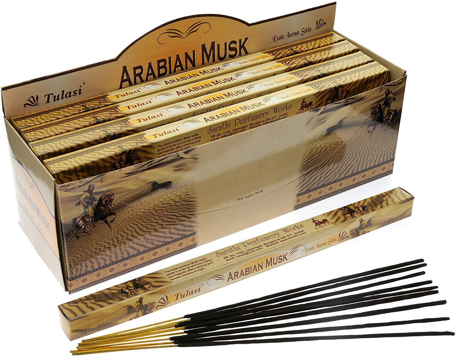 Tulasi Arabian Musk Incense Sticks