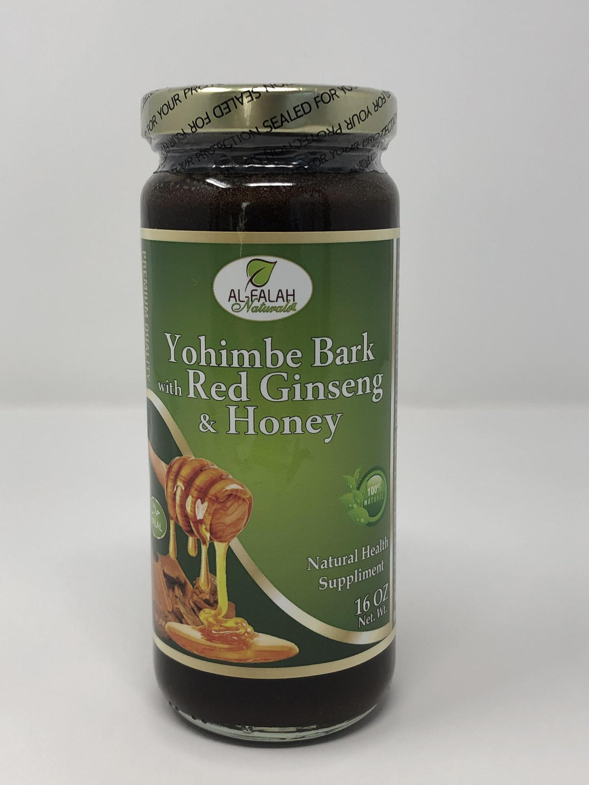 Yohimbe Bark With Red Ginseng &amp; Honey 16oz